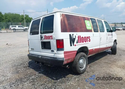 2006 Ford Econoline E350 Super Duty Van from USA, damaged, VIN 1FTSE34L26DB23445